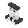 PCB konektor USB utičnica, tip C, USB 3.1, 10 Gbit/s, SMD lemljenje, kolut kutni ženski konektor za tiskanu pločicu USB3.1C S1V 1.7N4 RL 3158920000 Weidmüller Sadržaj: 2000 St.