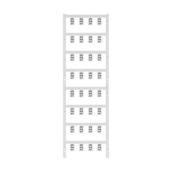 Weidmüller 1906820000 VT SF 4/12 MC SDR V0 Kabelmarkeringssysteem Aantal markeringen: 32 32 stuk(s)