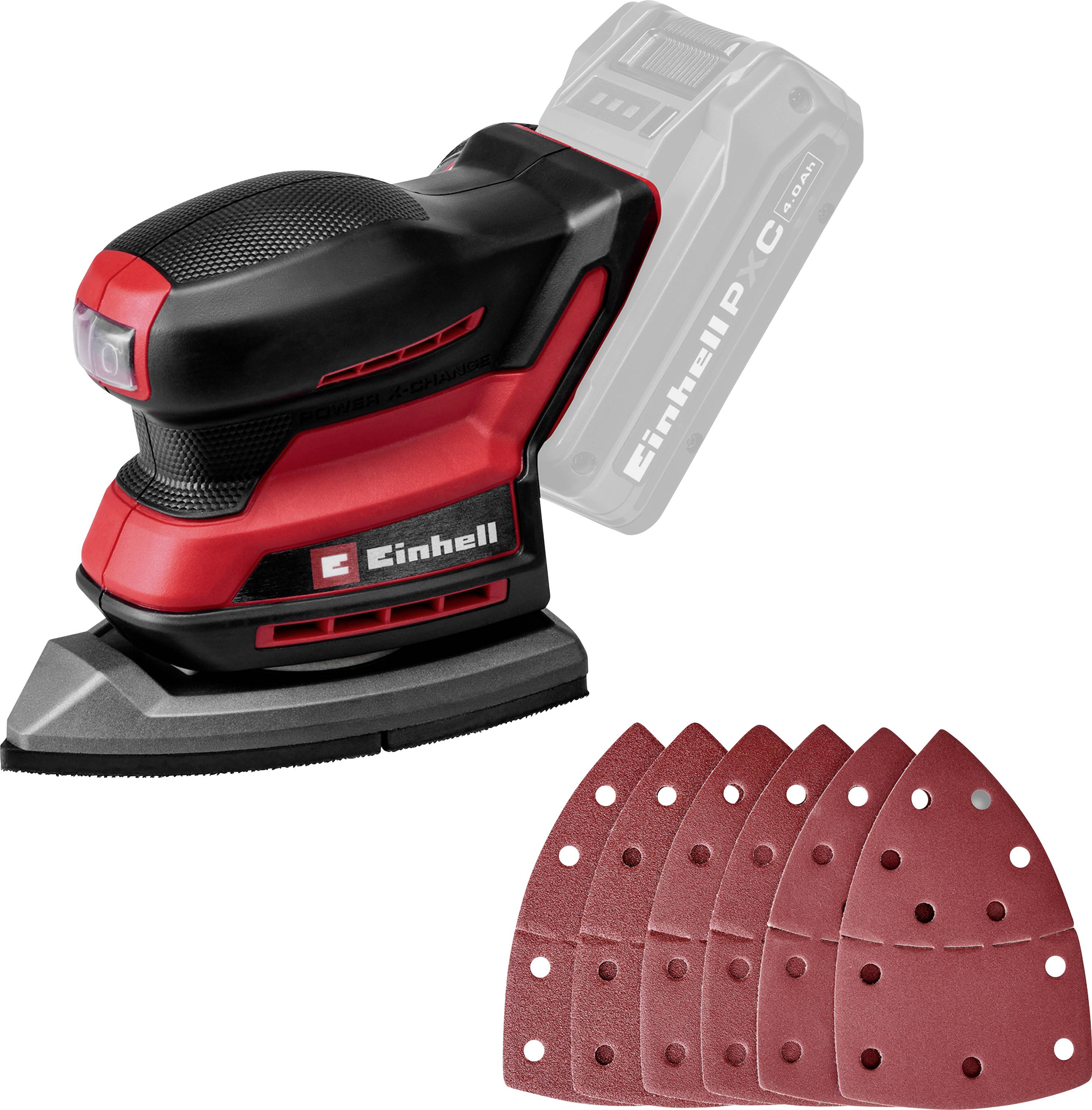 Einhell TE-OS 18/150-2 Li - Solo, PXC 4460790 Multislip batteridriven exkl. batteri/laddare, Utan laddare 18 V 150 x 150 x 100 mm Antal batterier som ing&aring;r 0