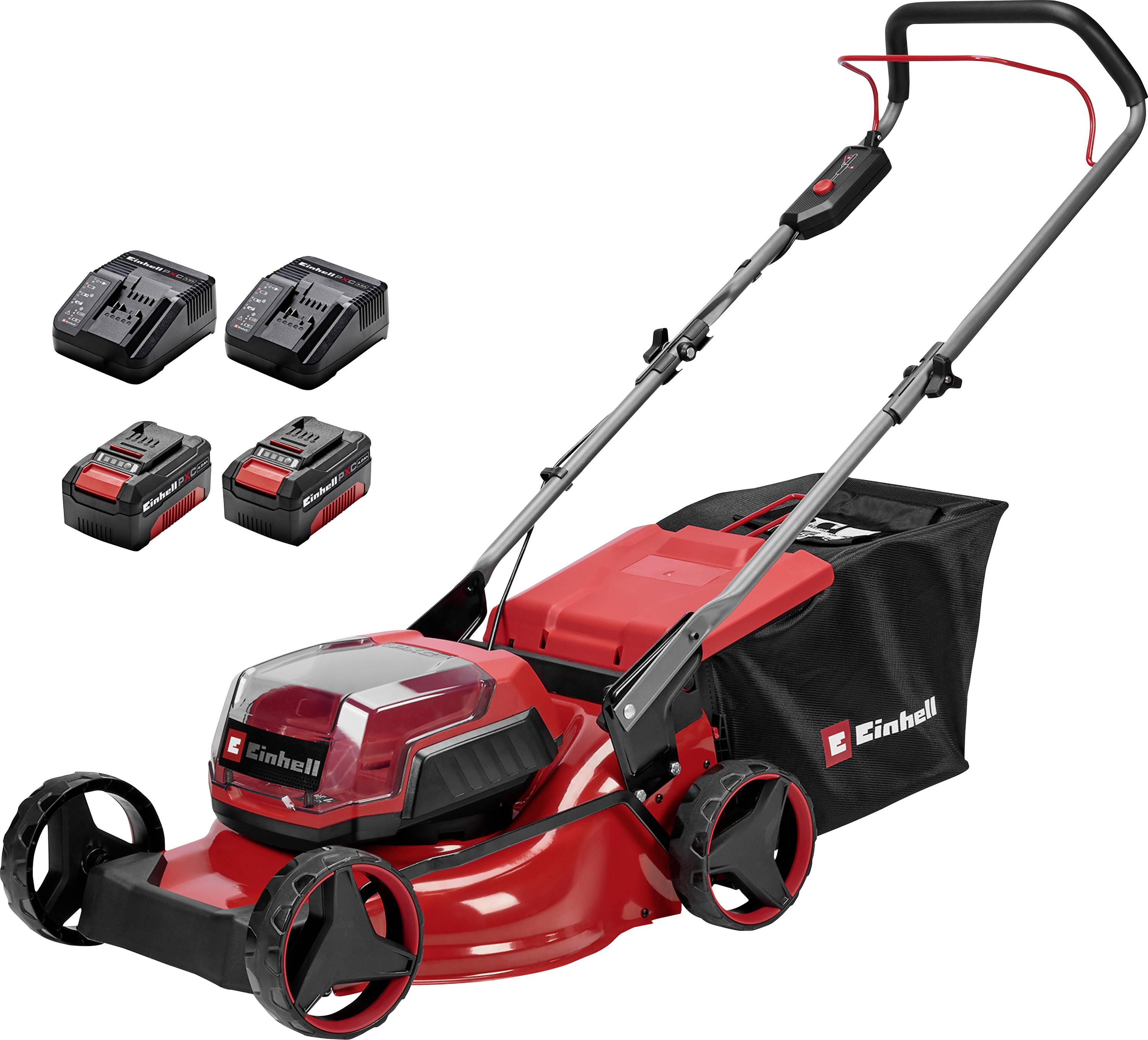 Einhell GC-CM 36/42 Li BL (2x4,0Ah) Accu-grasmaaier Accu 36 V Snijbreedte max. 42 cm