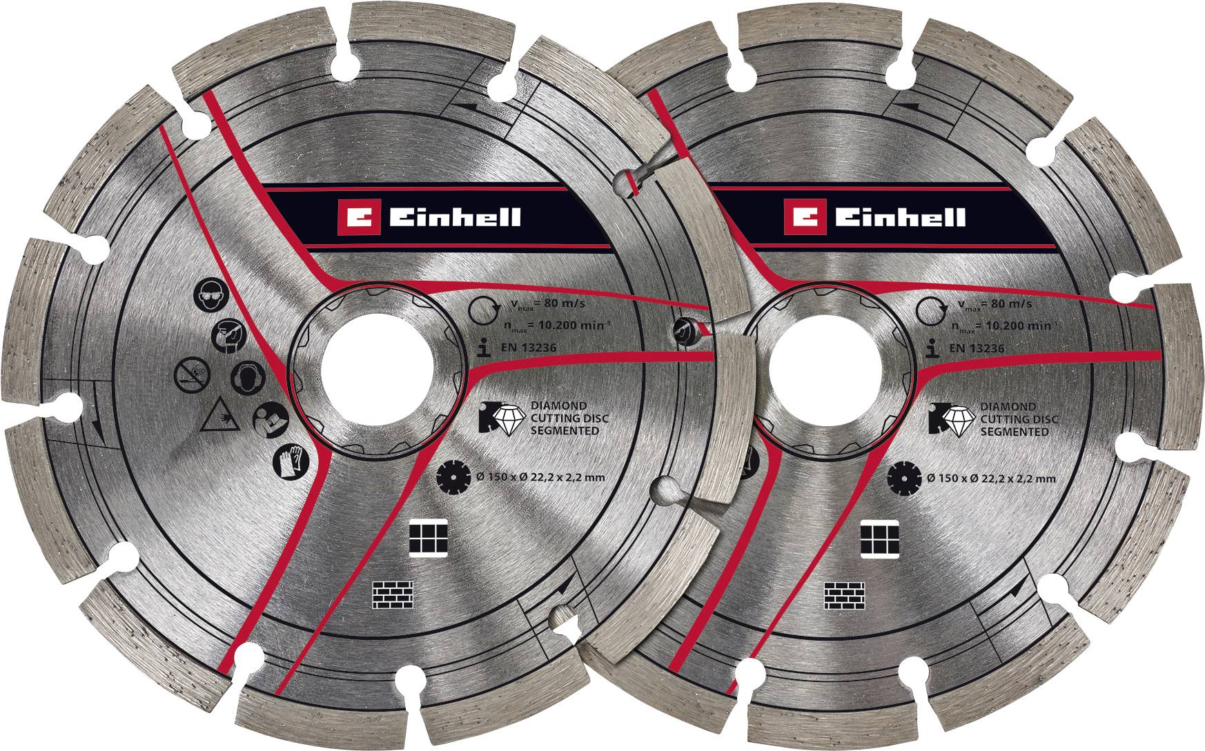 Einhell 4350741 Diamant-kapskiva Diameter 150 mm