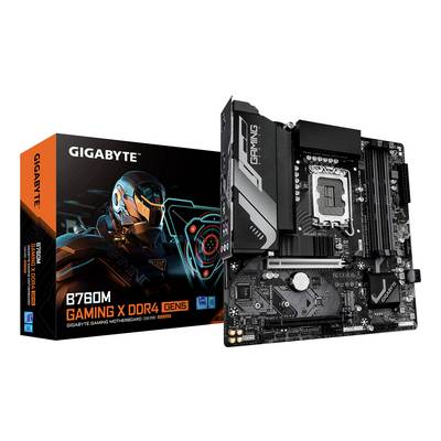 Gigabyte B760M G X DDR4 GEN5 matična ploča Baza #####Intel® 1700 Faktor oblika (detalji) ATX-0