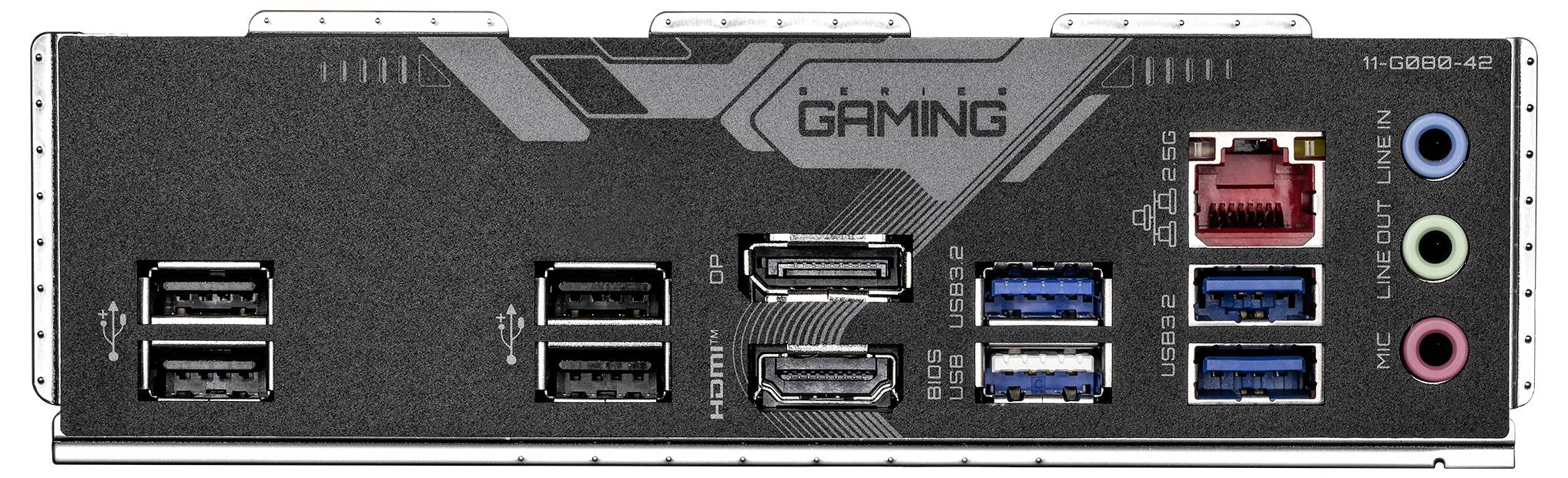 Gigabyte B760M G X DDR4 GEN5 matična ploča Baza #####Intel® 1700 Faktor oblika (detalji) ATX-5