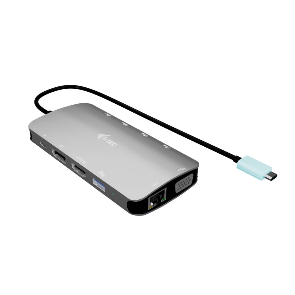 I-tec USB-C Metal Nano 3x Display DS Laptopdockingstation