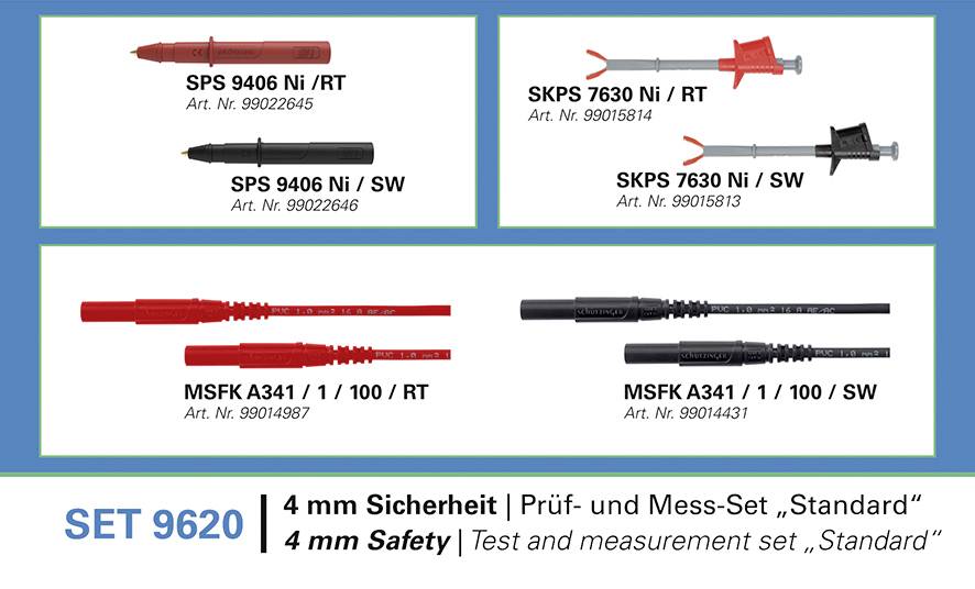 Schützinger SET 9620 Meetsnoerenset 1 set(s)