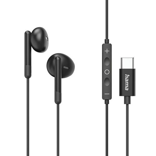 Hama Classy  čepići za uši žičani stereo crna  kontrola glasnoće mobilni uređaj