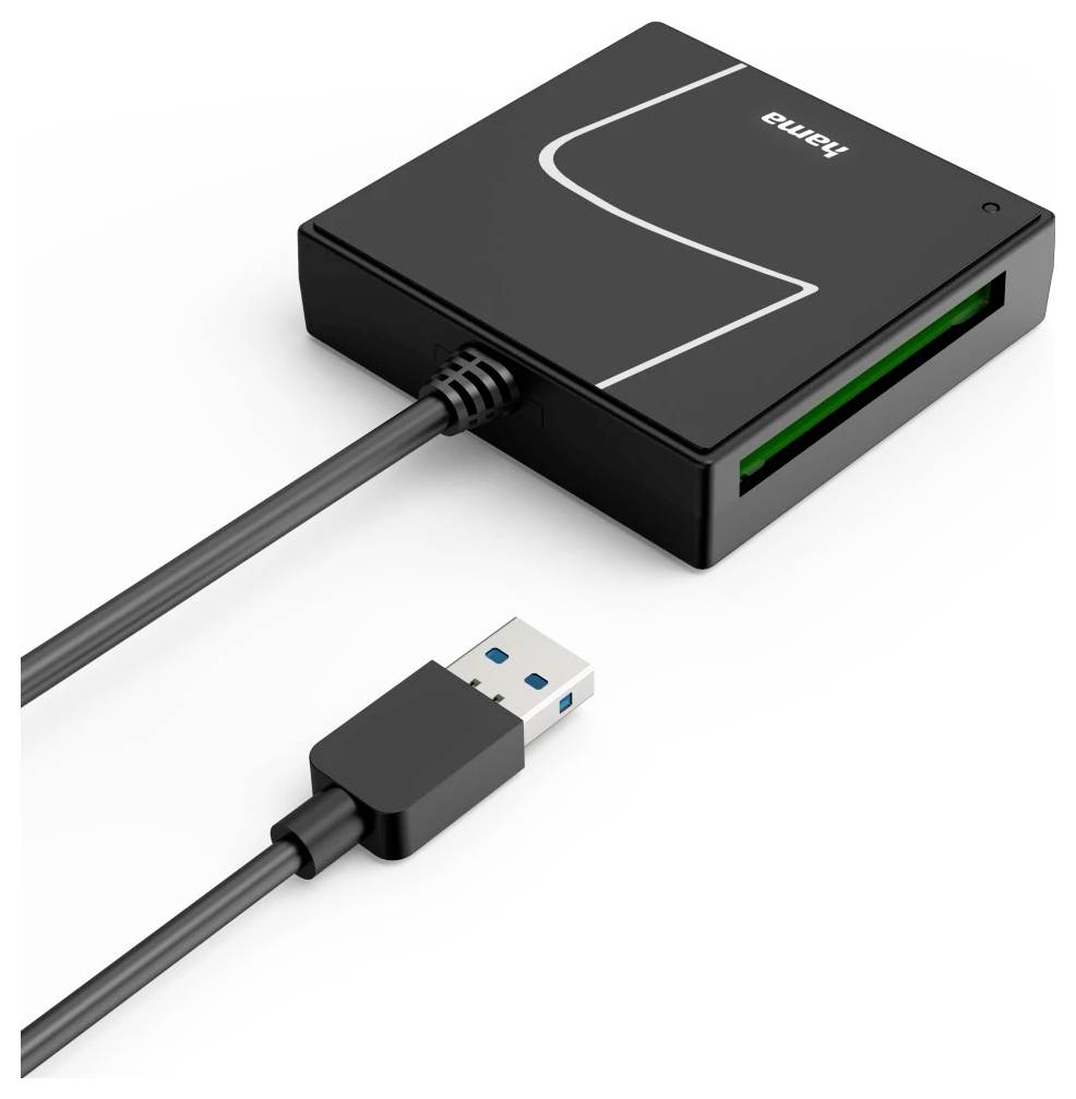Hama vanjski čitač memorijskih kartica USB-C® crna-3