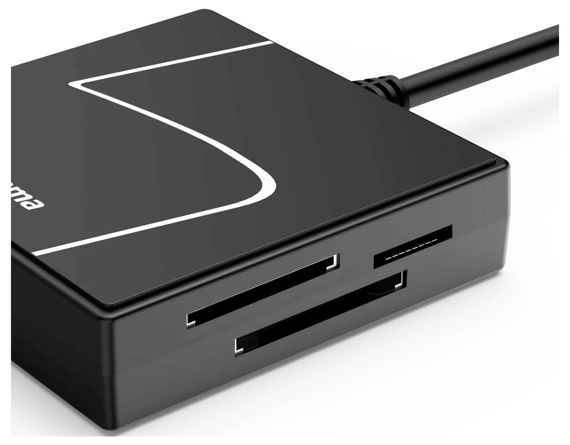 Hama vanjski čitač memorijskih kartica USB-C® crna-4