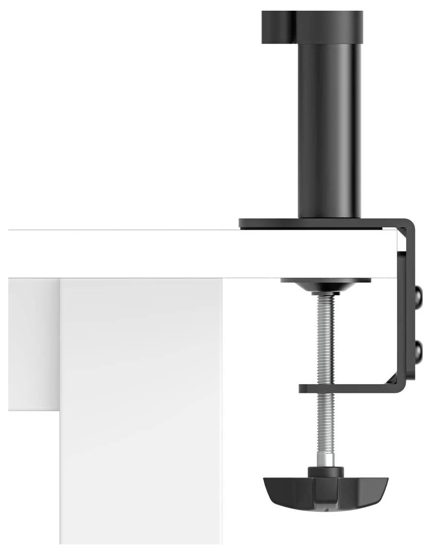 Hama stolni nosač za monitor 3 Zaslon(i) 68,6 cm (27") crna podesiv po visini, mogučnost savijana, rotirajuči, okretni-3