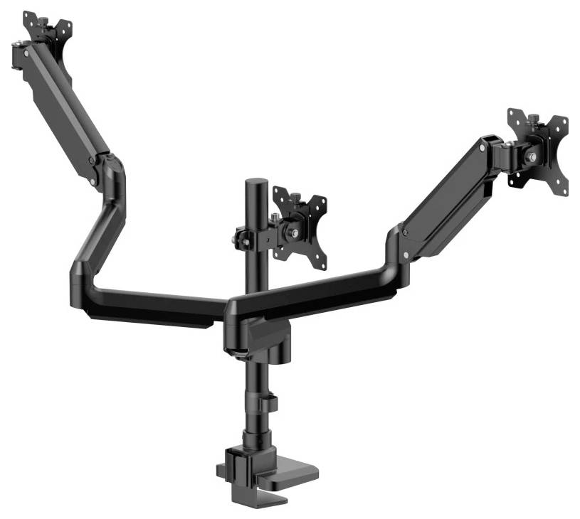 Hama stolni nosač za monitor 1 Zaslon(i) 81,3 cm (32") crna rotirajuči, okretni, mogučnost savijana, podesiv po visini-2
