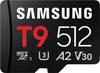 Samsung T9 microSDXC kartica maloprodaja 512 GB UHS-I U3, A2 Application Performance Class, Class 10, v30 Video Speed Class