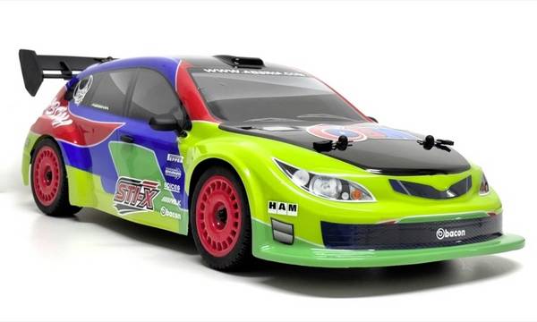Absima  1:10 EP Rally "STi-X" brushless 4WD RTR  bez četkica 1:10 RC model automobila električni  cestovni model pogon na sva četiri kotača (4wd) RtR 2,4 GHz uklj. baterija i punjač