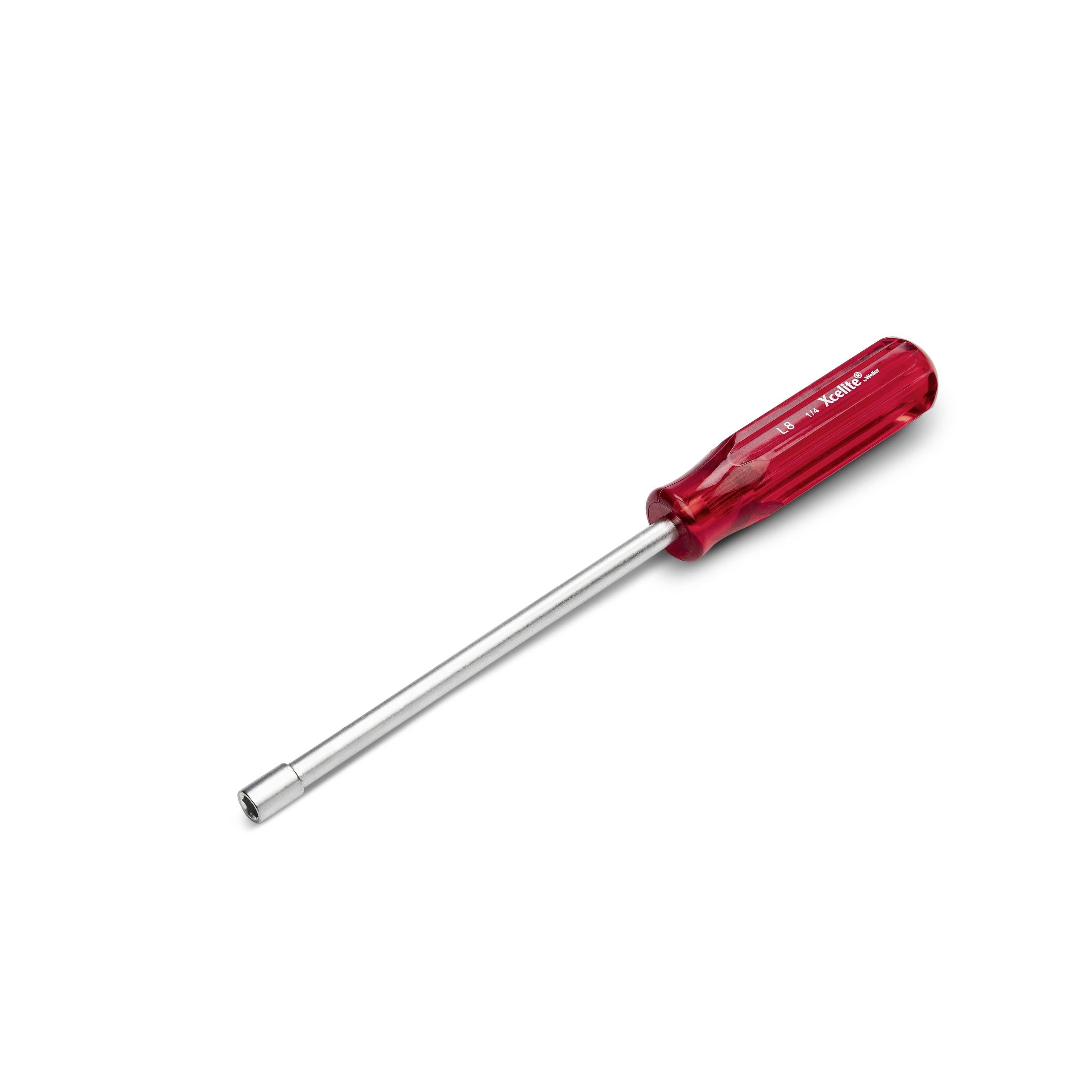 Weller Xcelite Dopschroevendraaier Sleutelbreedte (metrisch): 6.4 mm Sleutelbreedte (inch): 1/4 inch Koplengte: 152.4 mm