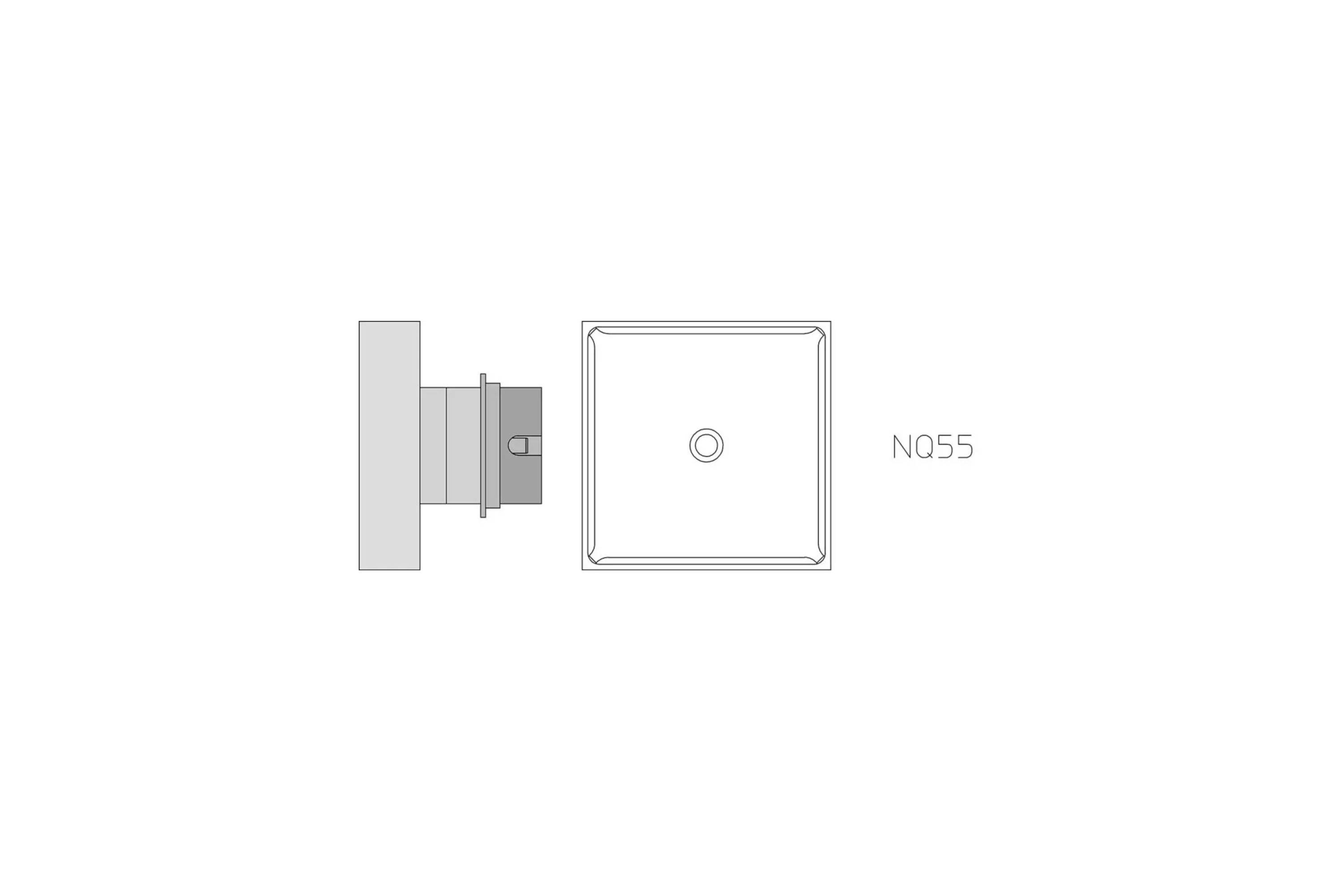 Weller NQ55 HEISSGASDÜSE 43,0X43,0 mlaznica za vrući zrak Content 1 St.-0