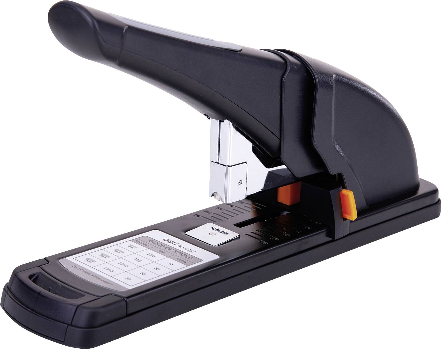 DELI D393290 Bloknietmachine Zwart 1 stuk(s)