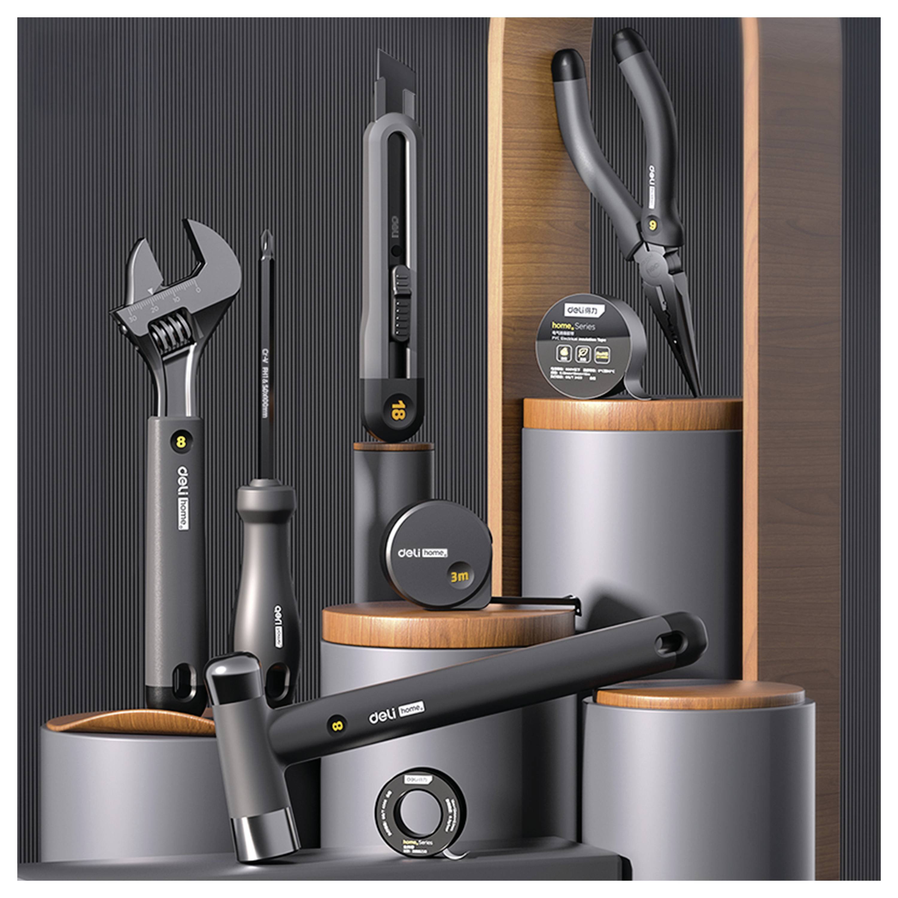 DELI EHT0008 D895485 set alata majstor, univerzalno u kutiji za pohranu-2