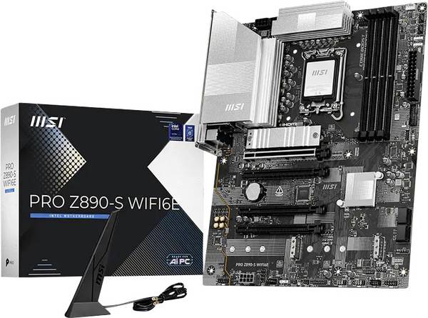 MSI MSI Z890-S Pro Wifi6E (1851) (D) matična ploča Baza #####Intel® 1851 Faktor oblika (detalji) ATX Set čipova matične ploče Intel® Z890