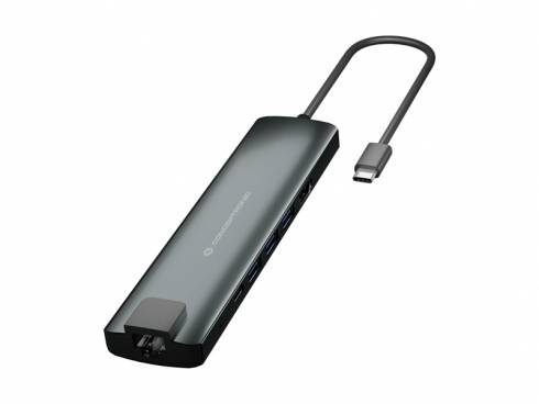 Conceptronic DONN06G 10-in-1 USB 3.2 Gen 1 Docking S Laptopdockingstation