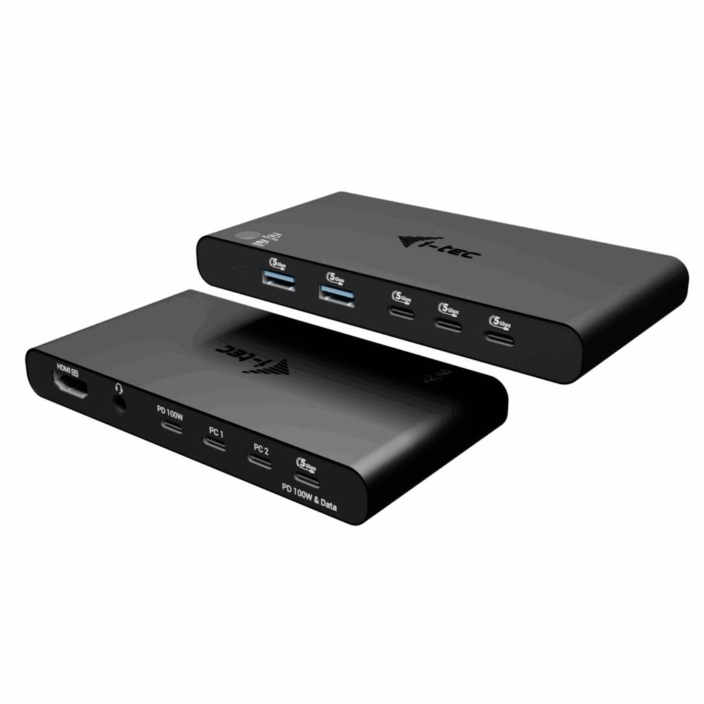 I-tec KVM Docking Station HDMI PD USB-C dockingstation