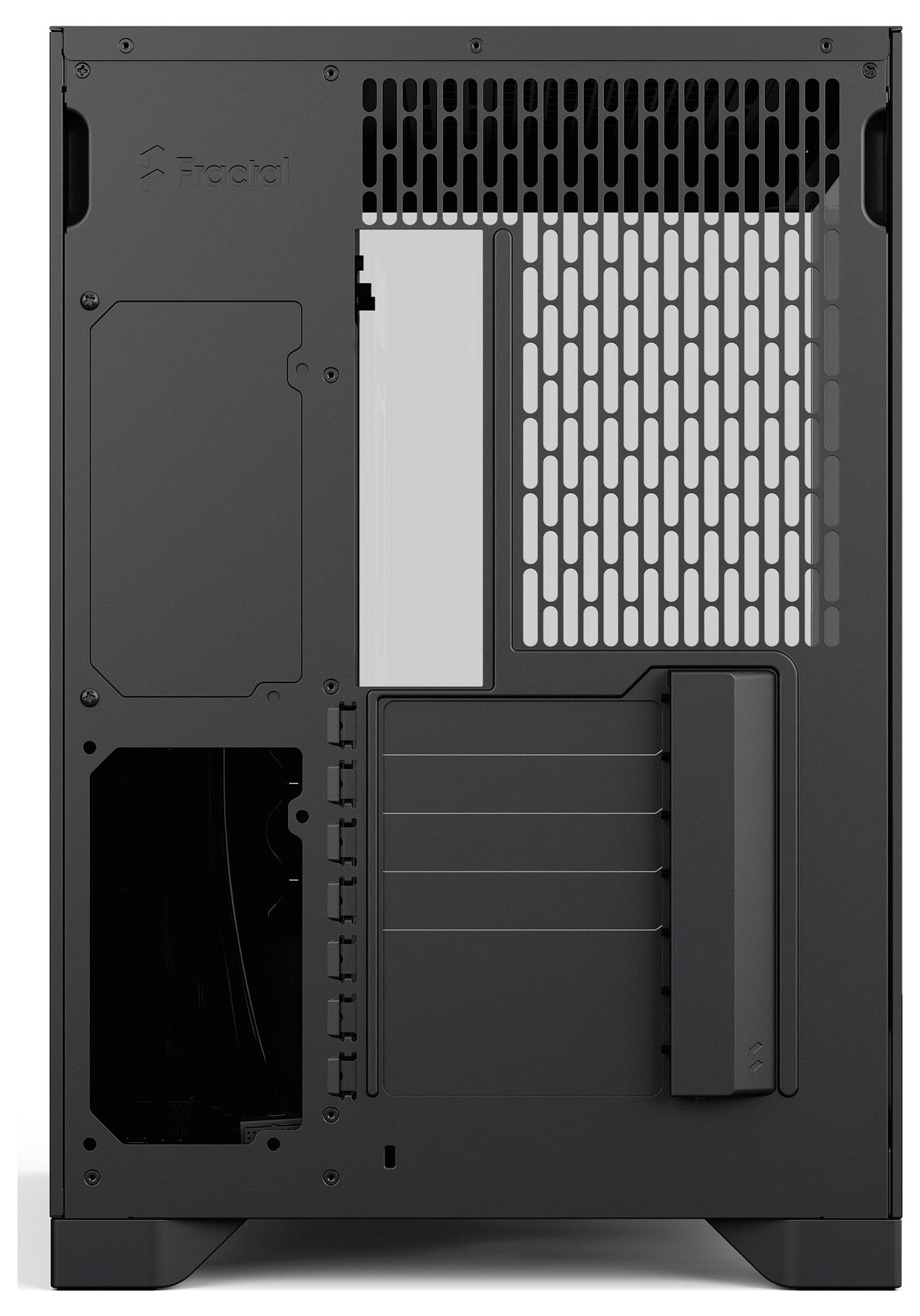 Fractal Design Geh Pop 2 Vision Black midi-tower kućište za računala crna 4 predinstalirana ventilatora, filter prašine,-16