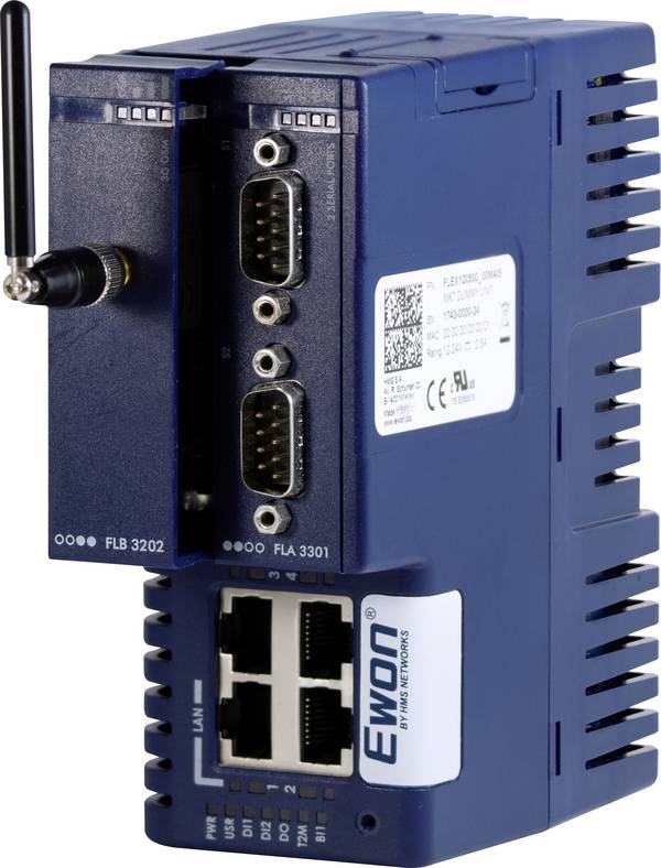 EWON FLEXY20500_00MA FLEXY20500_00MA ruter za daljinsko održavanje RJ-45, Ethernet, LAN, DI/O    24 V/DC 1 St.