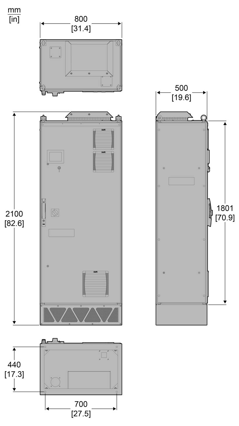 Schneider Electric PCSP235D6IP54 Schneider Electric PCSP235D6IP54 Aktivni harmonijski filtar 1 St.-1