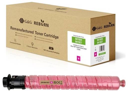 G&G Toner vervangt Ricoh 841927 Compatibel Magenta 9500 bladzijden GR-R841927