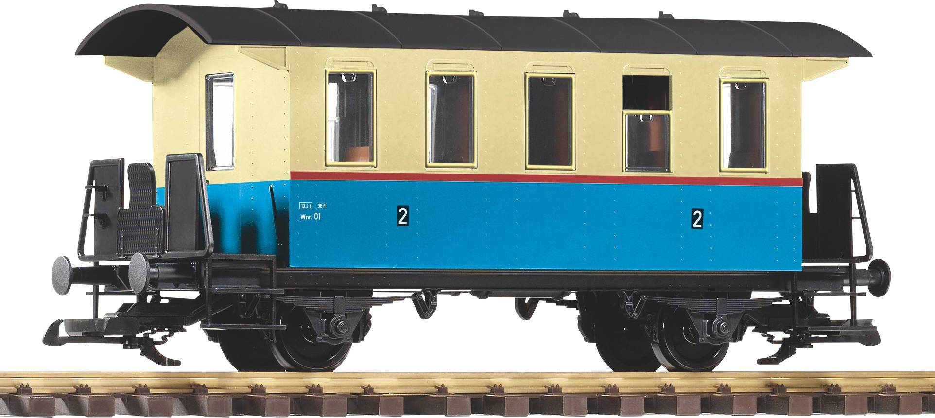 PIKO 37929 G personenrijtuig 2e klas priv&eacute;-spoor III.