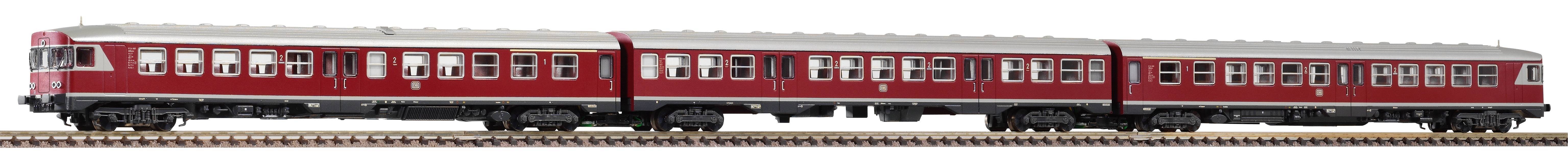 PIKO 40264 N dieseltreinstel BR VT 24 DB III, 3-delig