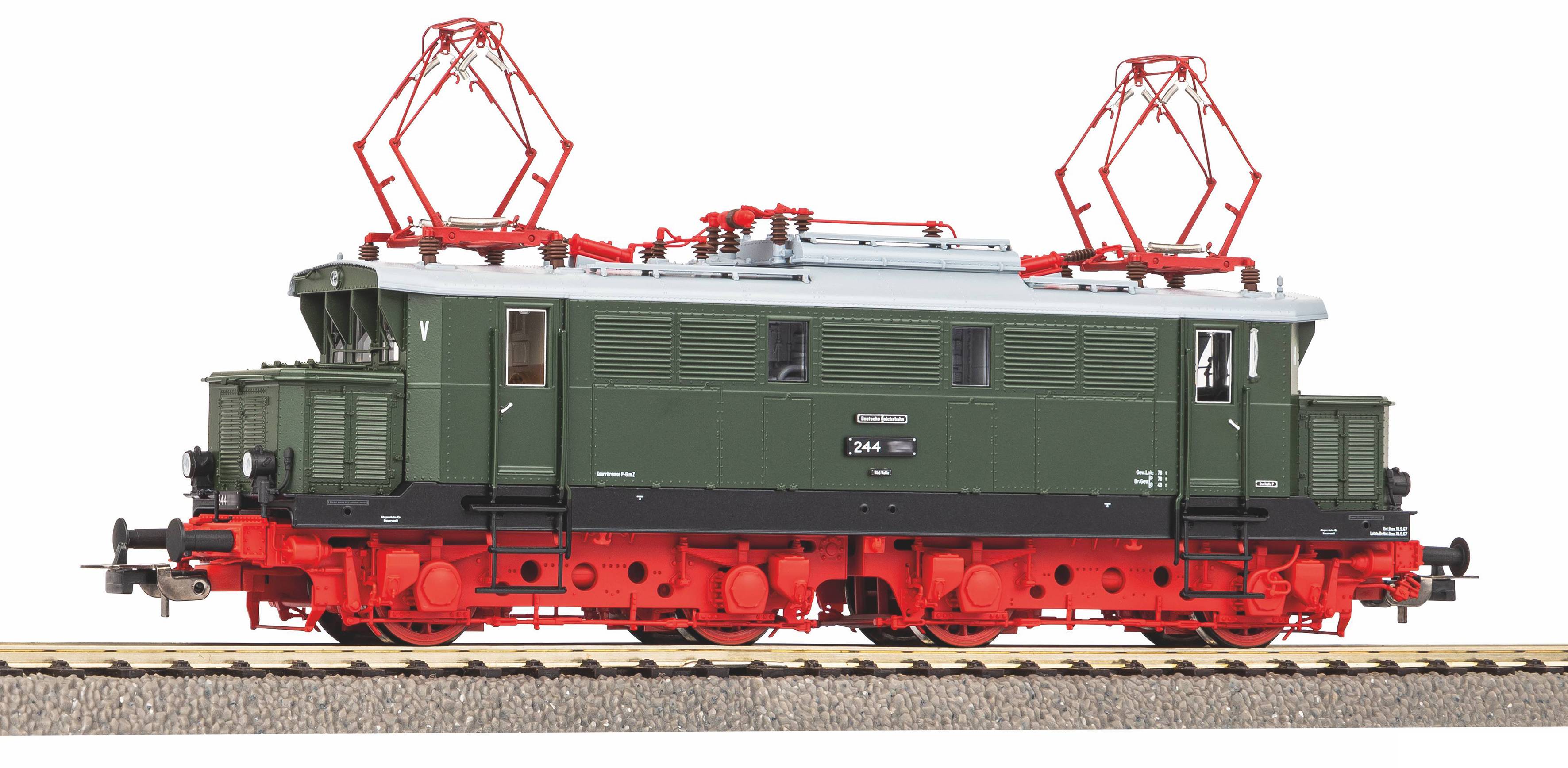 PIKO 51193 H0 ELEKTRISCHE LOCOMOTIEF BR 244 DR IV.
