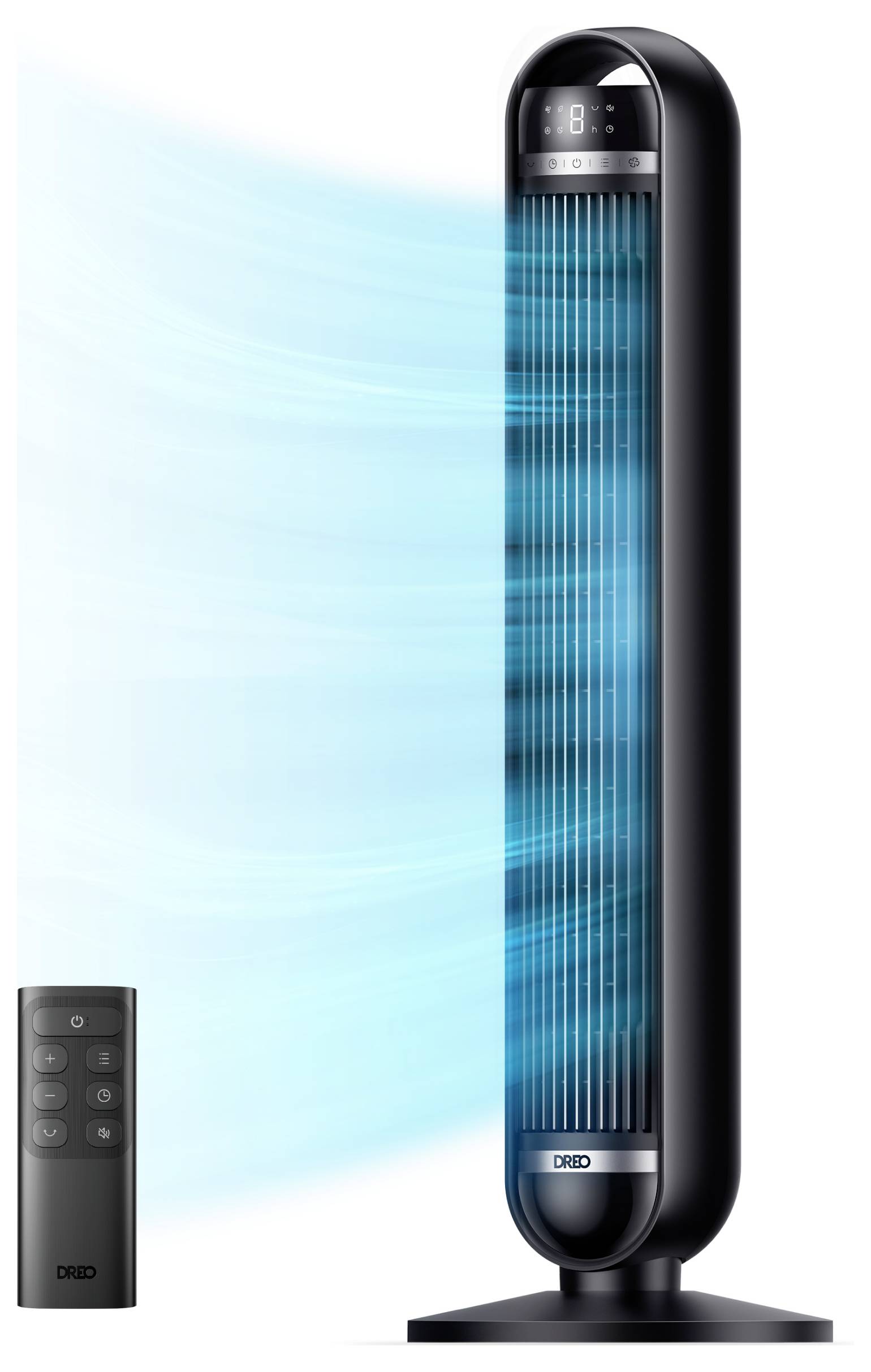 DREO Dreo - Quiet Tower Fan 414, 8 Speeds, 4 toranj ventilator-2