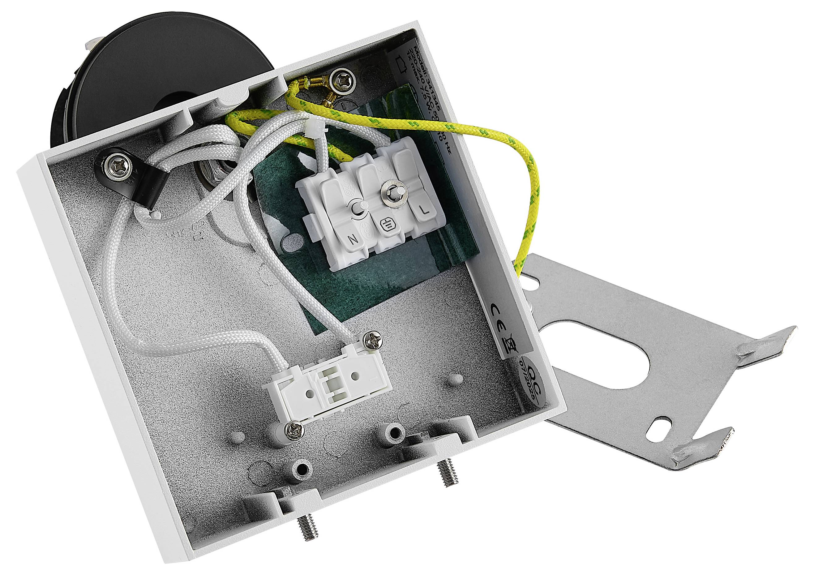 Deko Light Can Tilt Square Base 341345 zidna svjetiljka GU10 7.5 W bijela (RAL 9003)-5