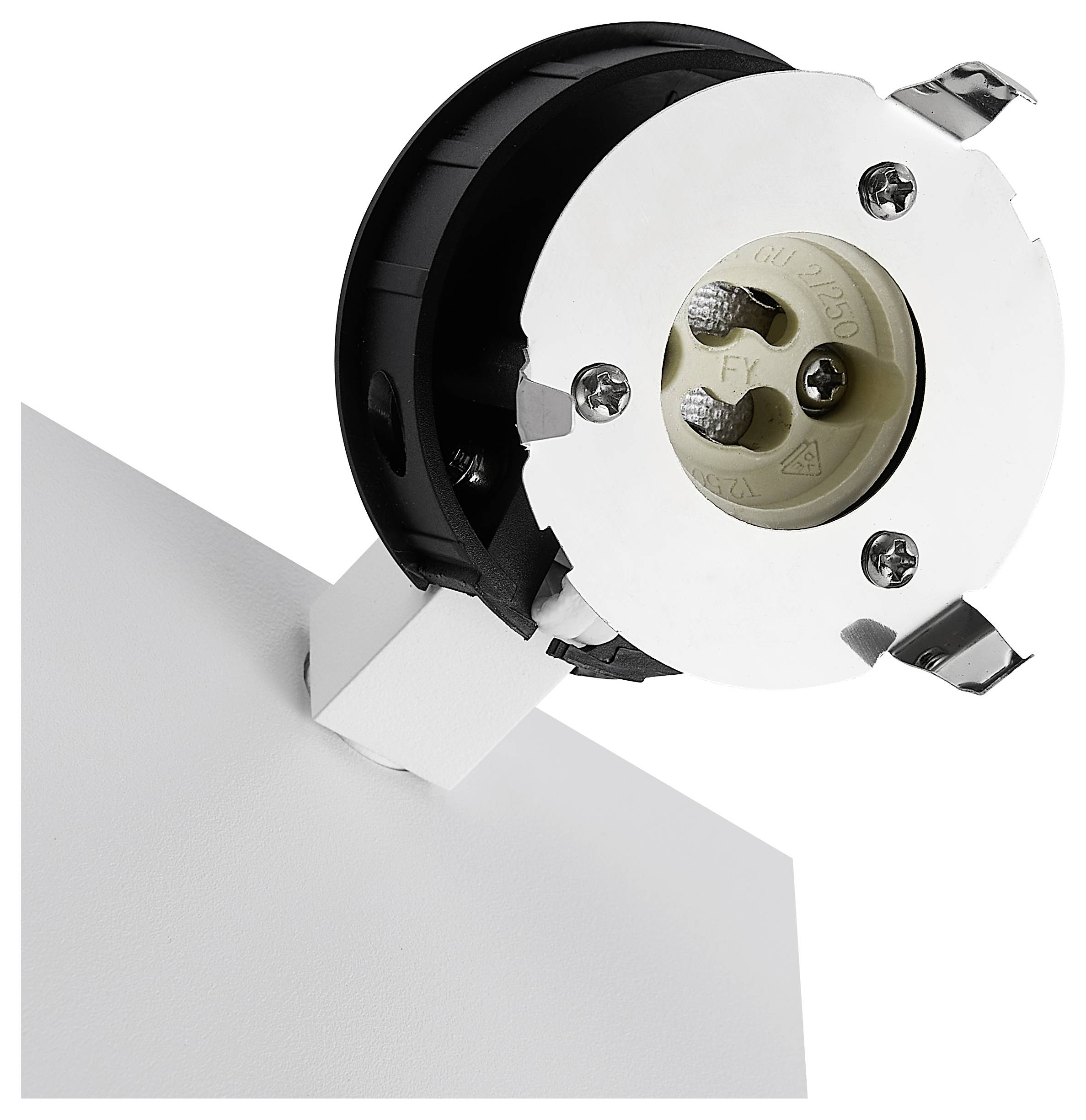 Deko Light Can Tilt Square Base 341345 zidna svjetiljka GU10 7.5 W bijela (RAL 9003)-7