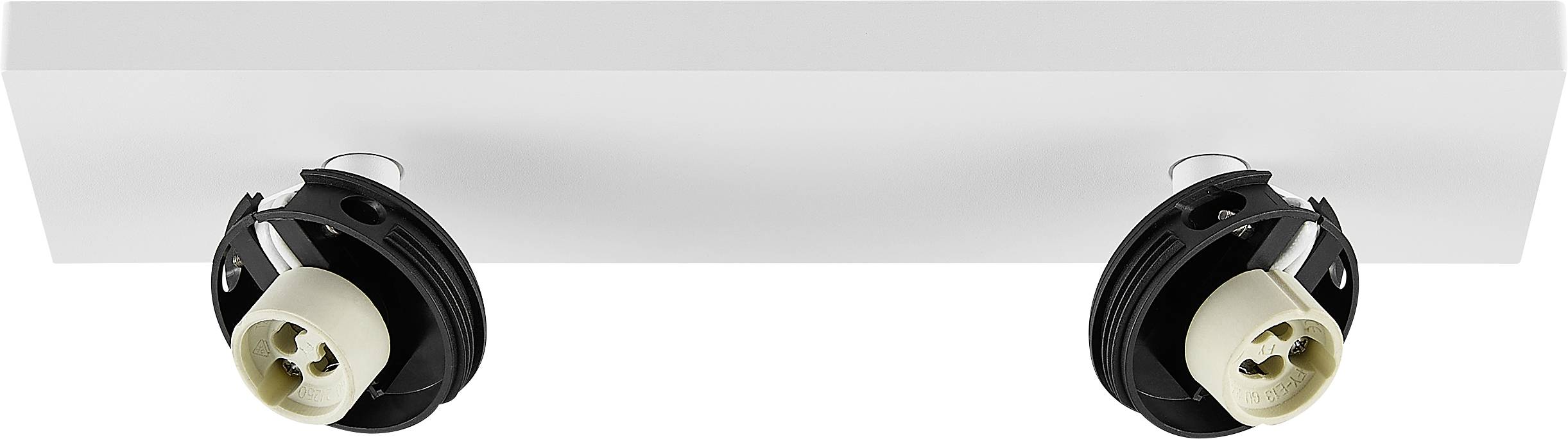 Deko Light 348266 Can Tilt Square Base Opbouwlamp GU10 7.5 W Wit (RAL 9003)