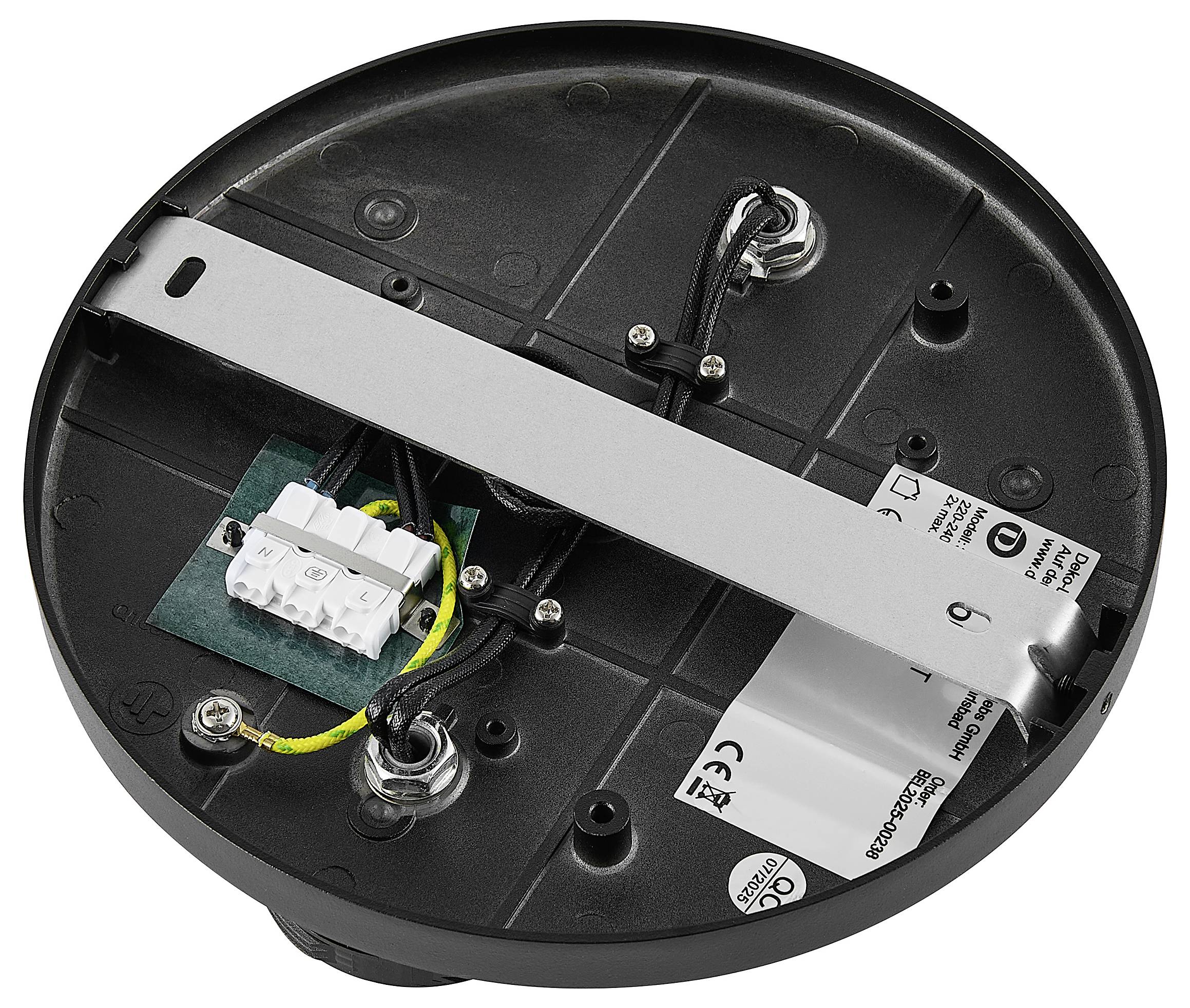 Deko Light 348273 Can Tilt Round Base sastavna rasvjeta GU10 7.5 W crna (RAL 9005)-4