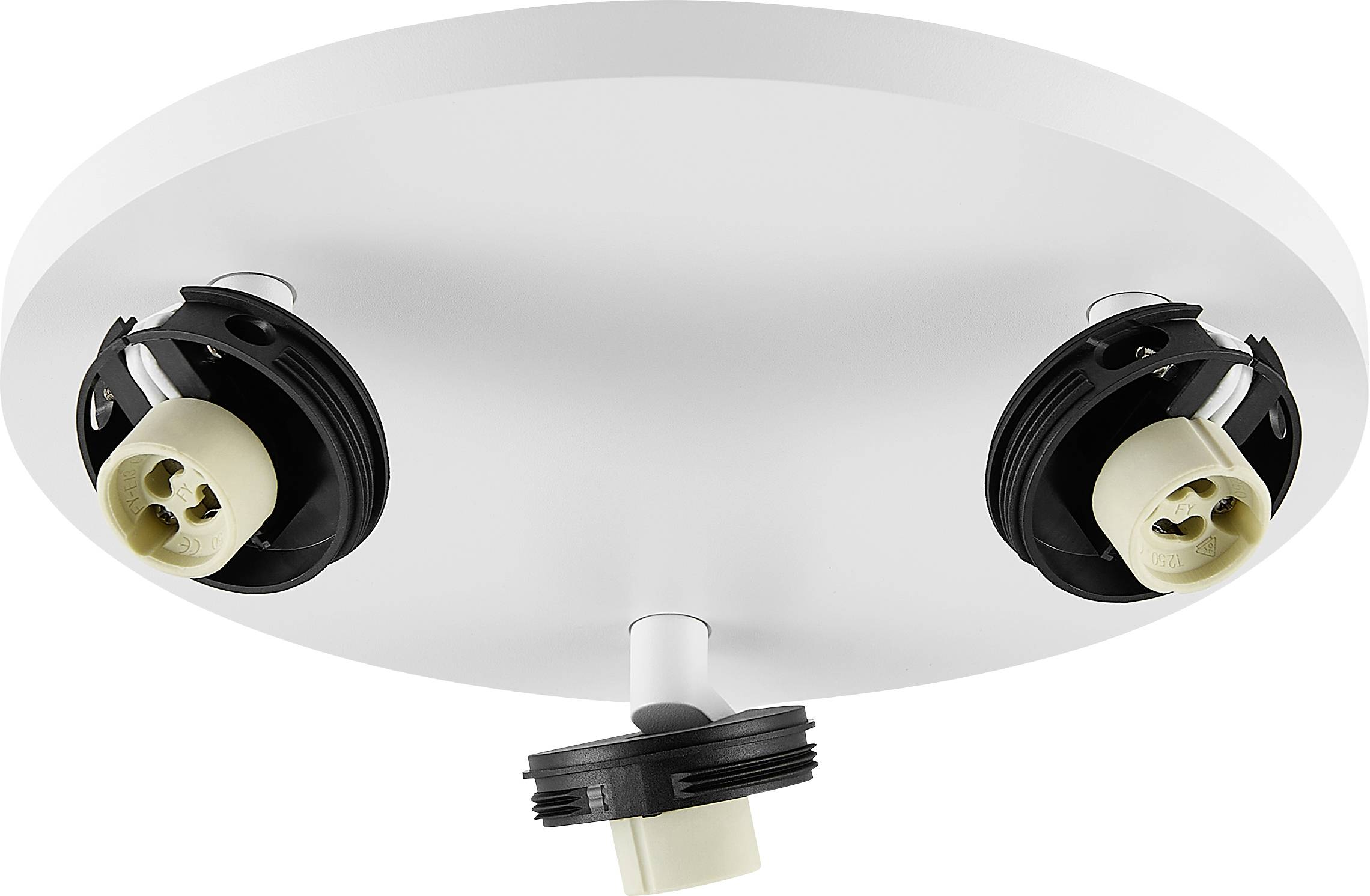 Deko Light 348274 Can Tilt Round Base Opbouwlamp GU10 7.5 W Wit (RAL 9003)