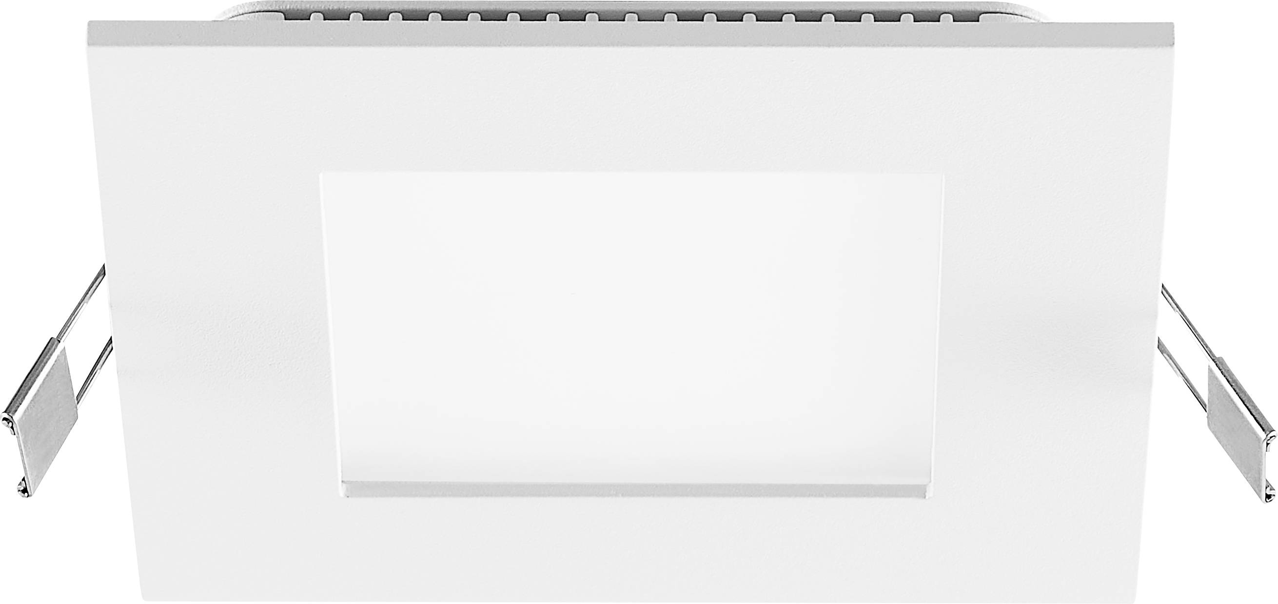 Deko Light 565431 Downlight - Anik Square 90 Inbouwlamp LED 9 W Verkeerswit (RAL 9016)