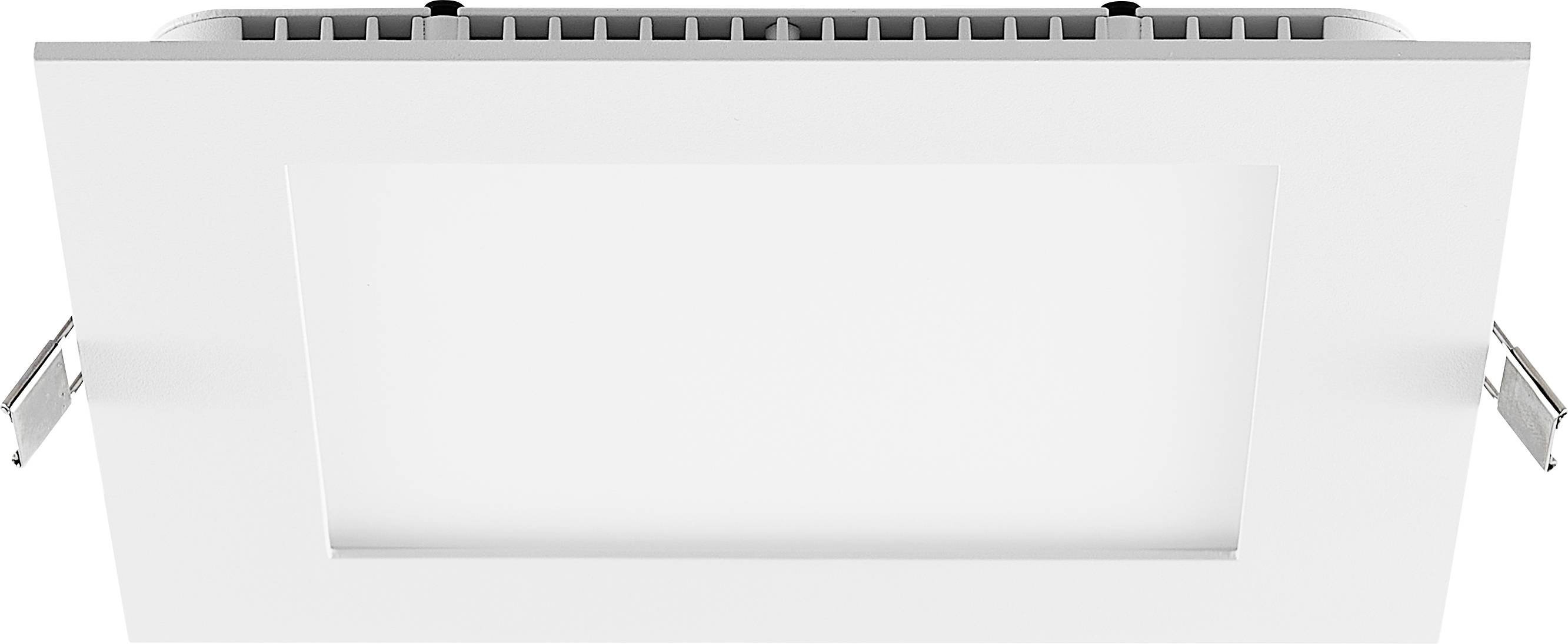Deko Light 565435 Downlight - Anik Square 155 Inbouwlamp LED 17 W Verkeerswit (RAL 9016)