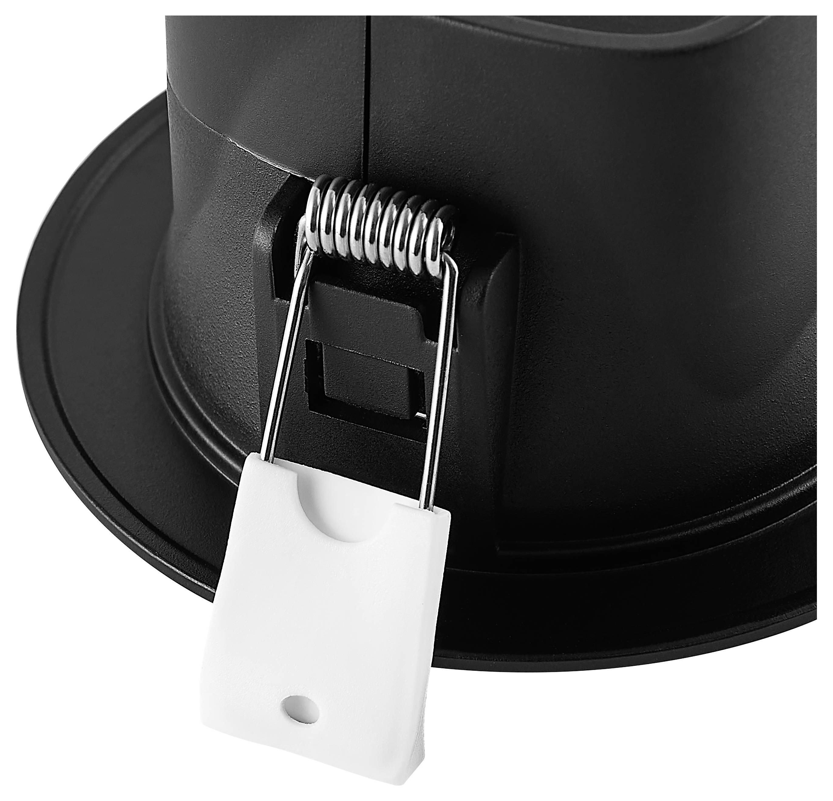 Deko Light 565746 Downlight - Acrux Pro 68 ugrađeno svjetlo LED 7 W intenzivna crna (RAL 9005)-4