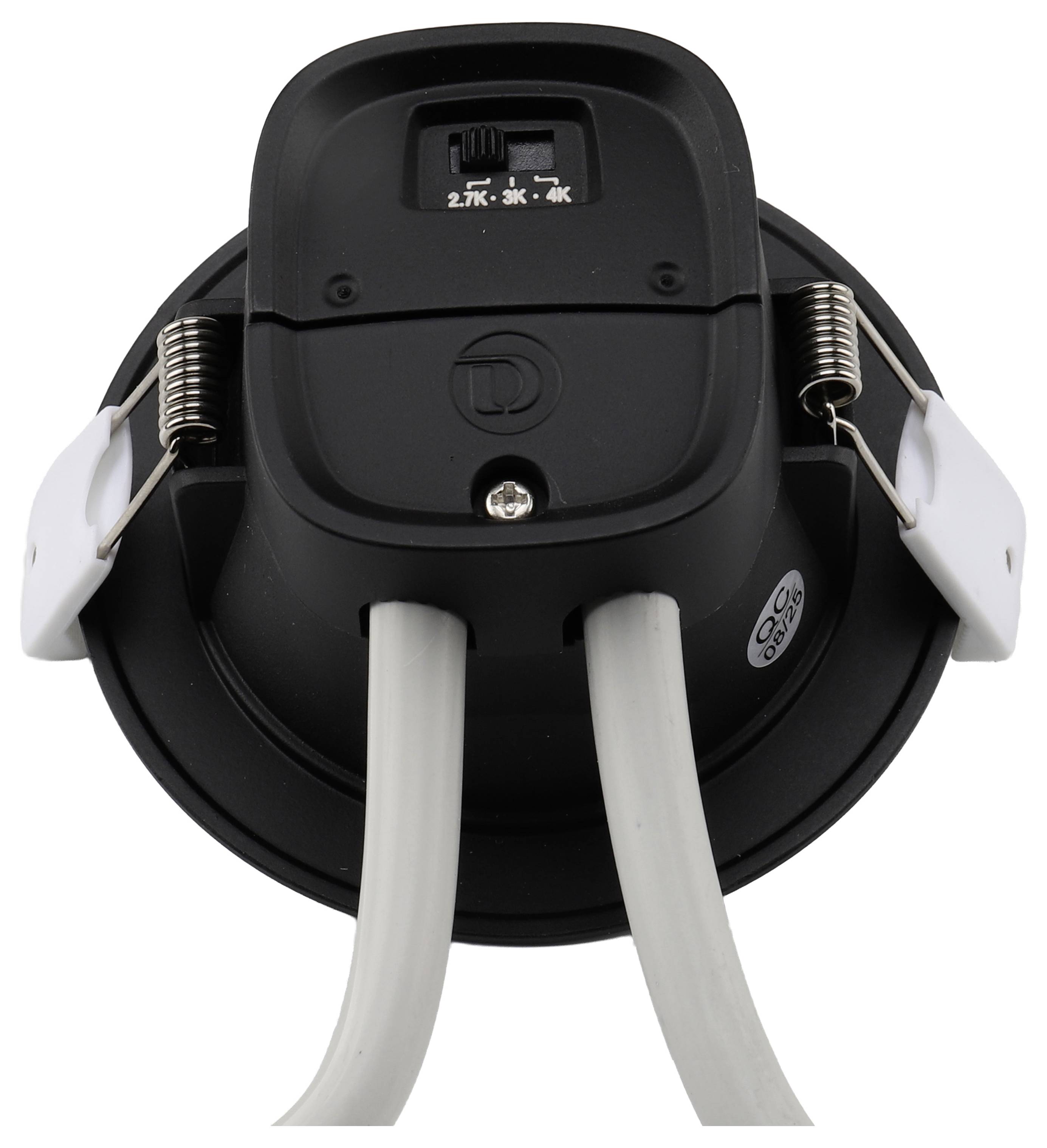 Deko Light 565746 Downlight - Acrux Pro 68 ugrađeno svjetlo LED 7 W intenzivna crna (RAL 9005)-8