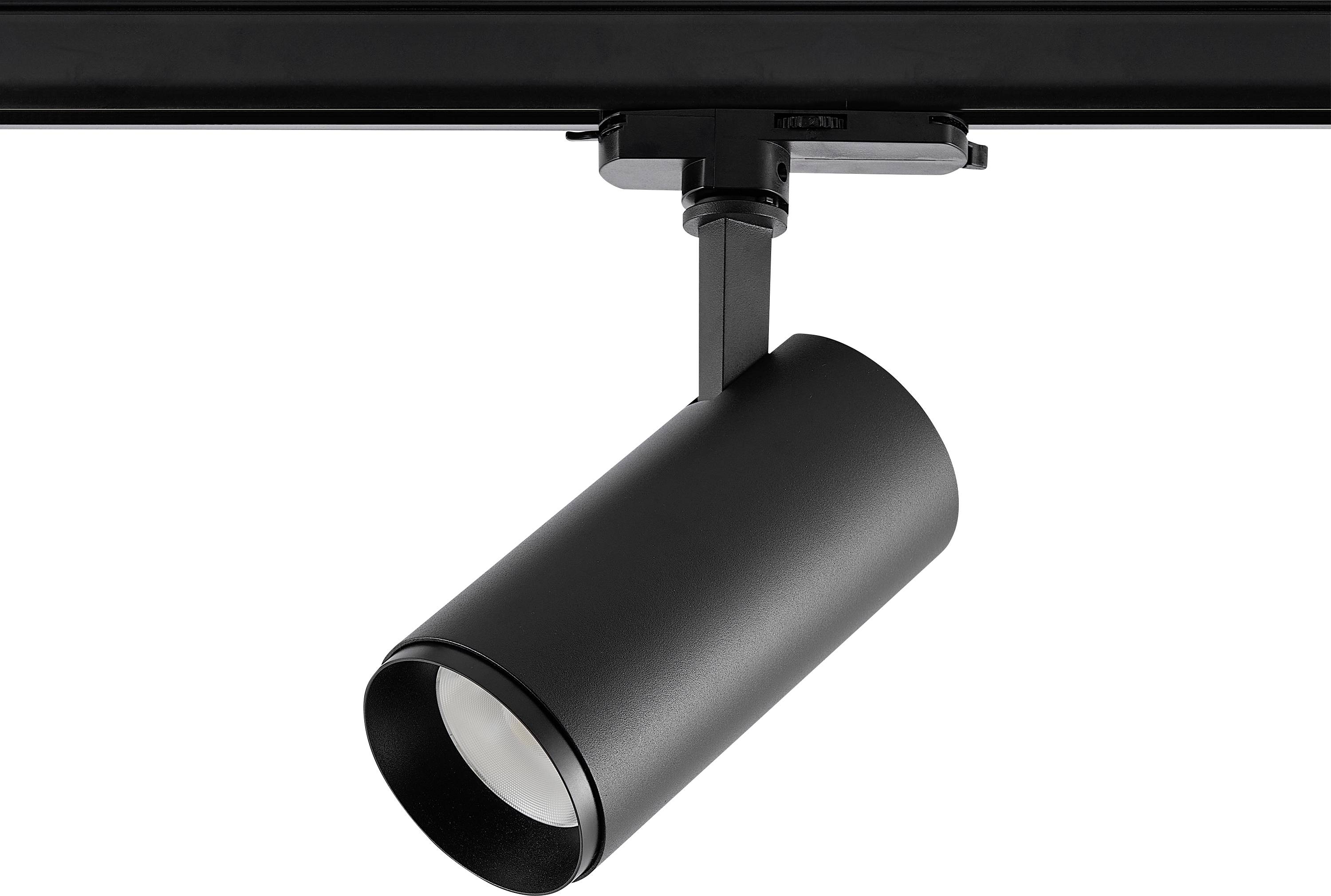 Deko Light Lucea 15 Tilt 707241 3-fasenlamp 15 W LED Diepzwart (RAL 9005)