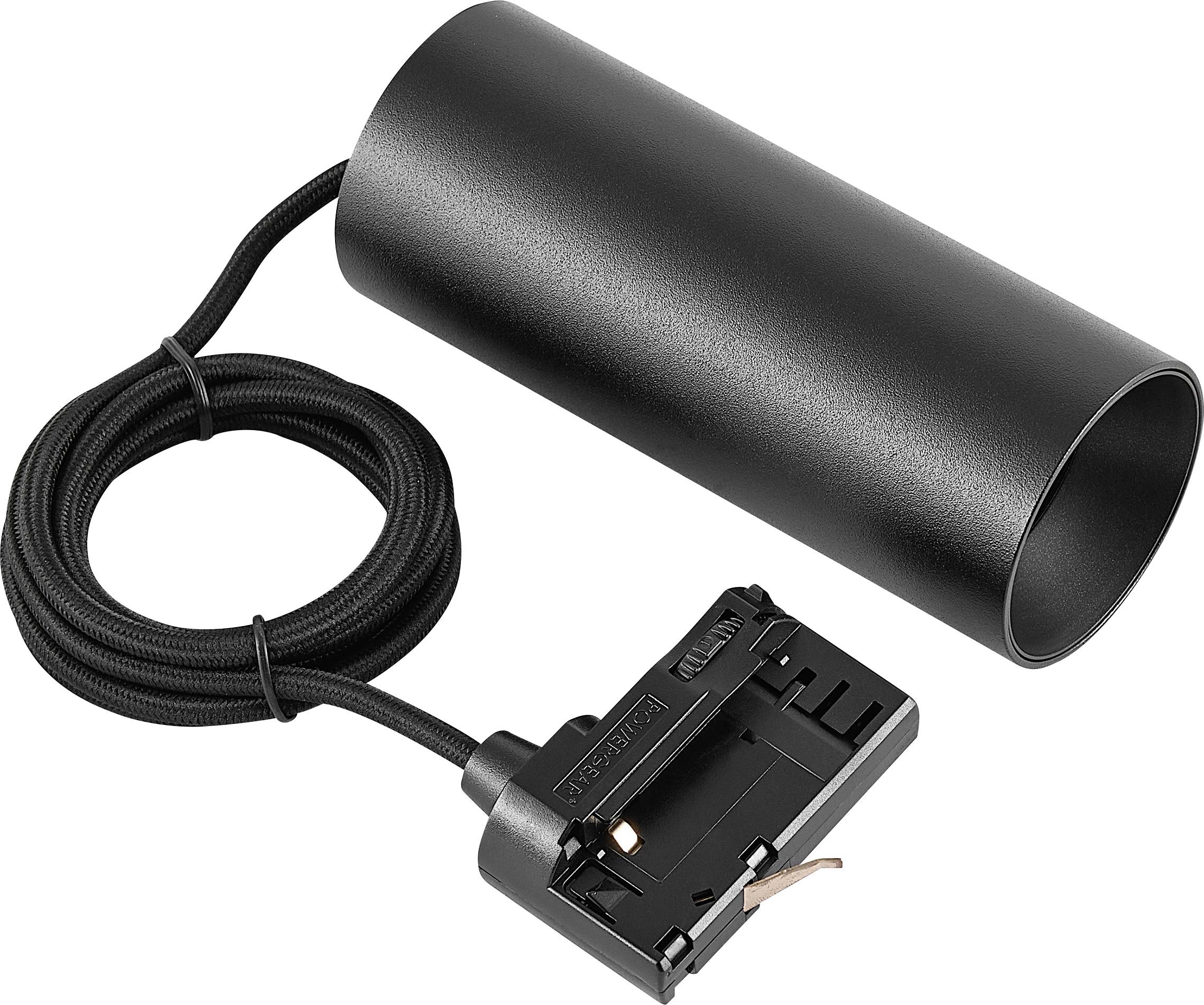 Deko Light Can 150 707252 3-fasenlamp GU10 7.5 W Diepzwart (RAL 9005)