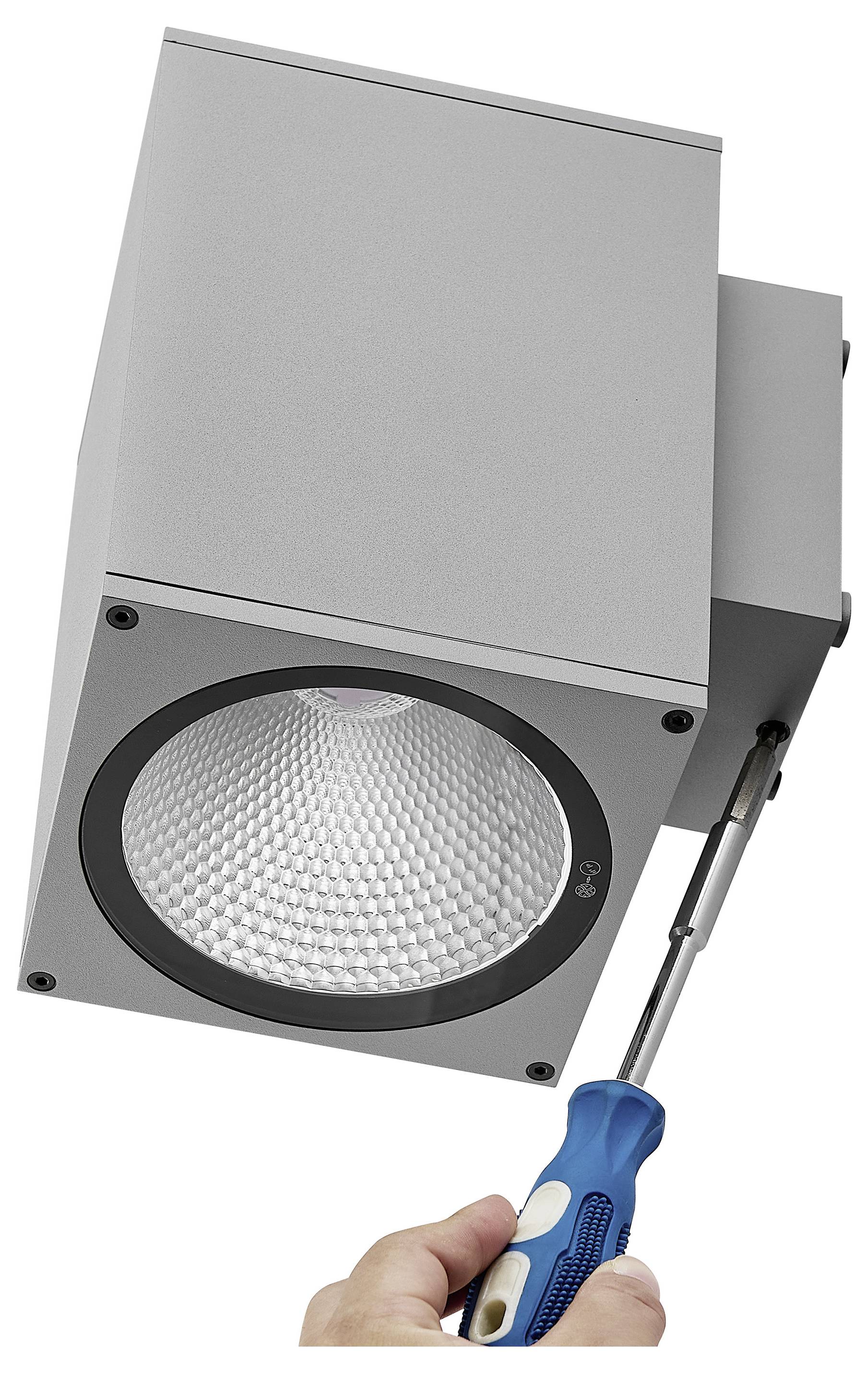 Deko Light ShoreLine Pro Square 731184 nadgradna zidna svjetiljka 33 W LED prometno-siva (RAL 7042)-3
