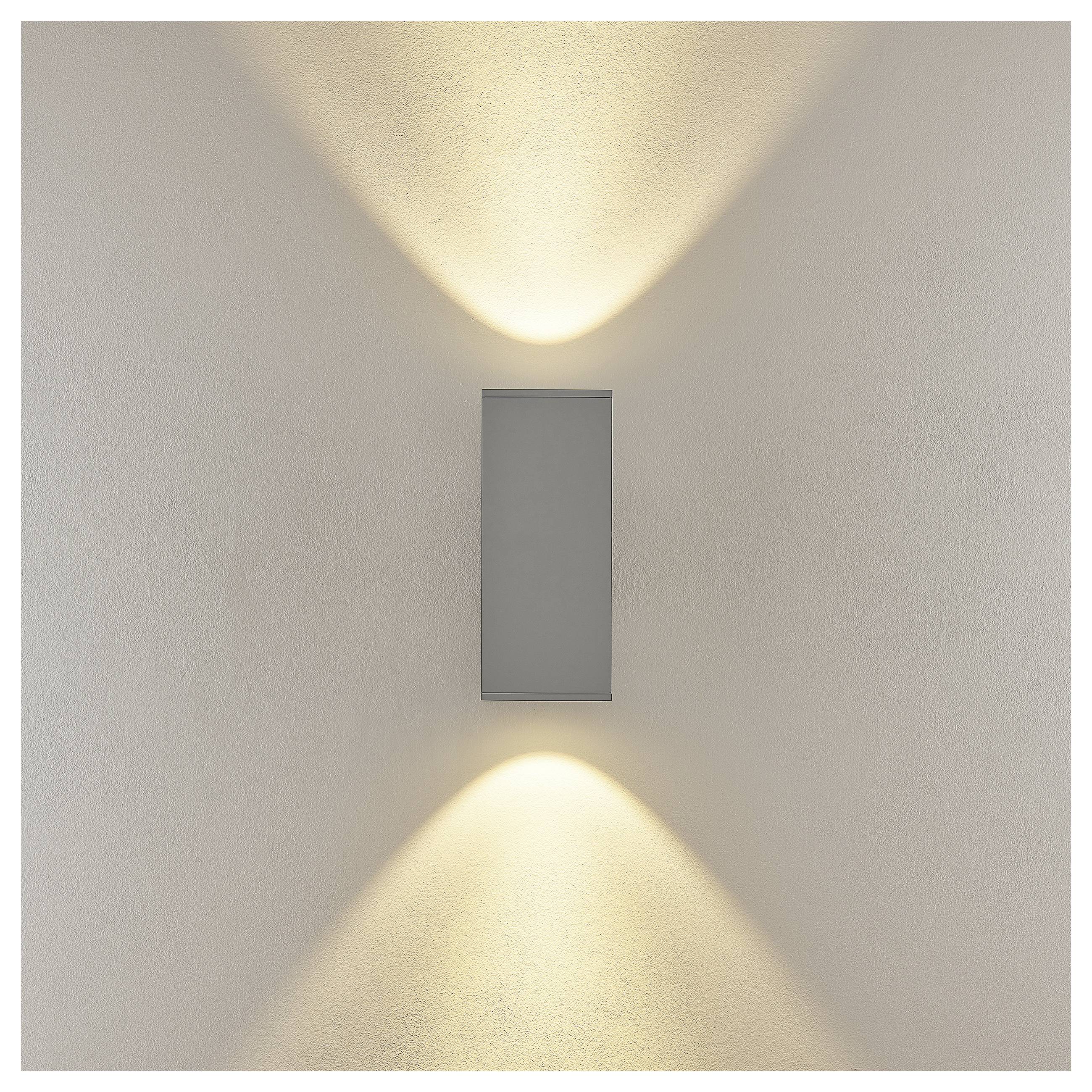 Deko Light ShoreLine Pro Square Up+Down 731187 nadgradna zidna svjetiljka 31.5 W LED prometno-siva (RAL 7042)-3