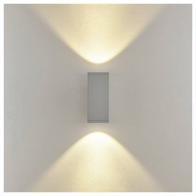 Deko Light ShoreLine Pro Square Up+Down 731199 nadgradna zidna svjetiljka 21 W LED prometno-siva (RAL 7042)-1