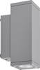 Deko Light ShoreLine Pro Square Up+Down 731208 nadgradna zidna svjetiljka 7.5 W LED prometno-siva (RAL 7042)