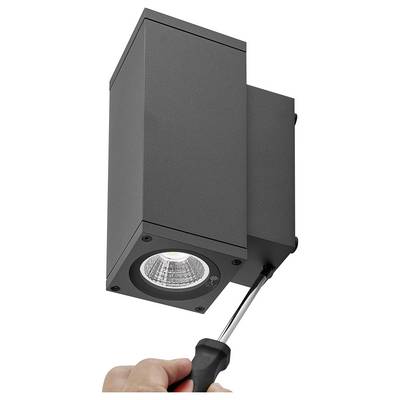 Deko Light ShoreLine Pro Square Up+Down 731209 nadgradna zidna svjetiljka 7.5 W LED grafitno-siva (RAL 7024)-8