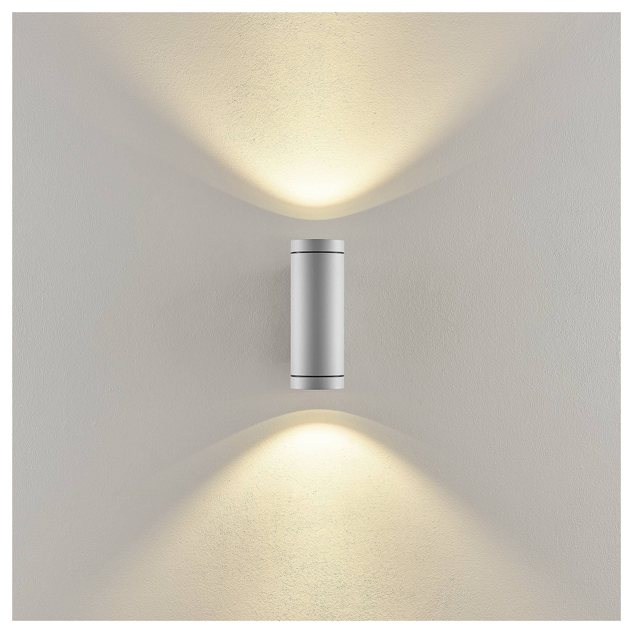 Deko Light ShoreLine Pro Round Up+Down 731220 nadgradna zidna svjetiljka 7.5 W LED prometno-siva (RAL 7042)-3