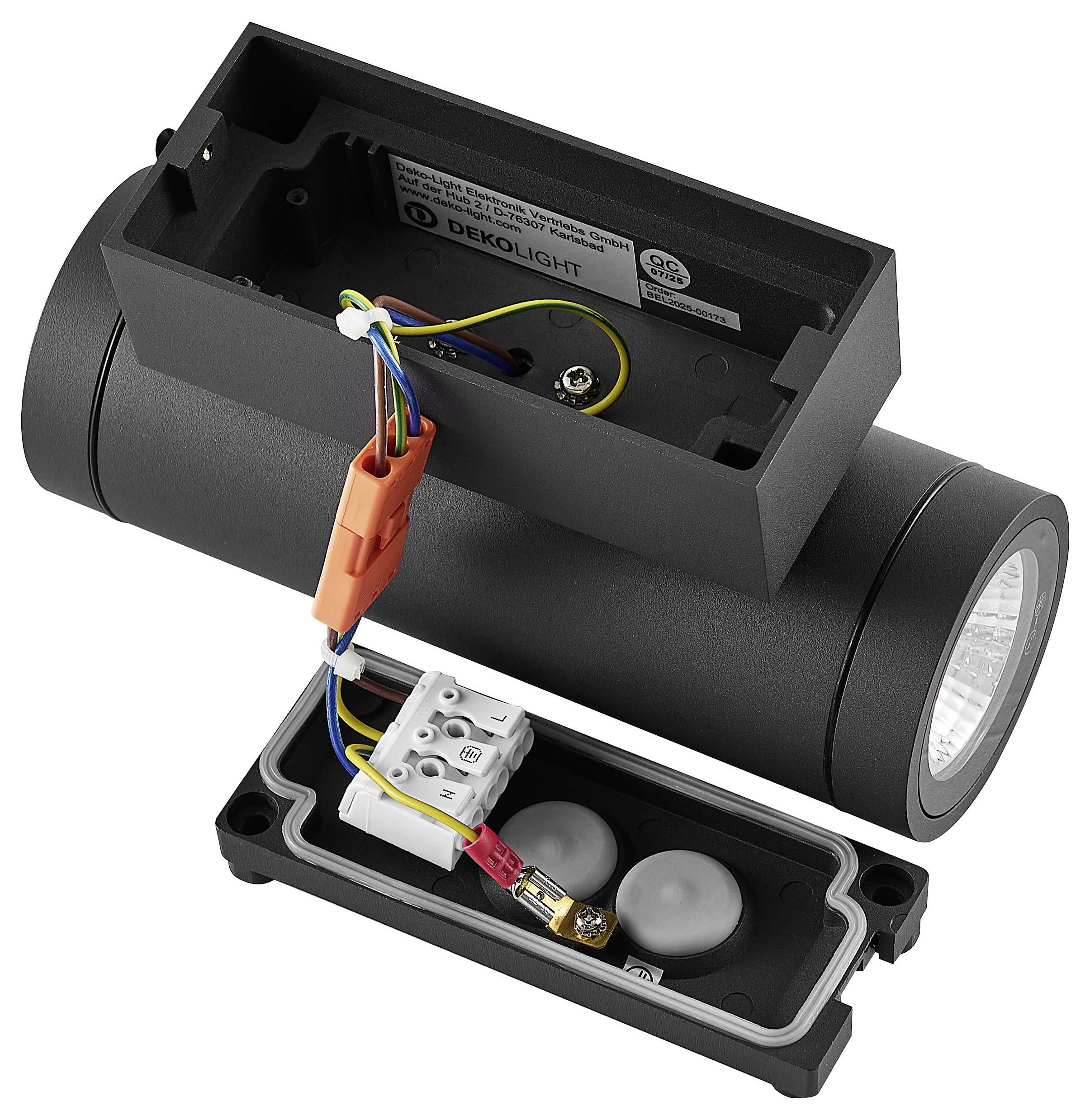 Deko Light ShoreLine Pro Round Up+Down 731221 nadgradna zidna svjetiljka 7.5 W LED grafitno-siva (RAL 7024)-2