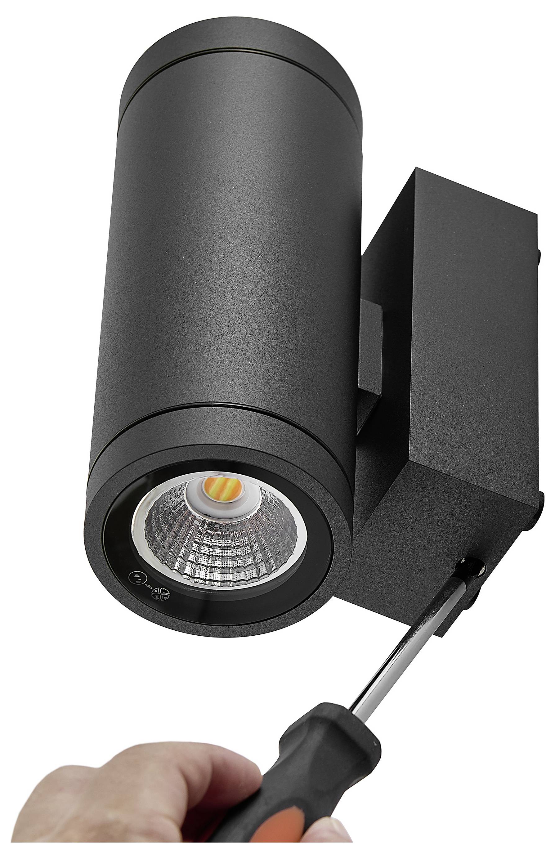 Deko Light ShoreLine Pro Round Up+Down 731221 nadgradna zidna svjetiljka 7.5 W LED grafitno-siva (RAL 7024)-9